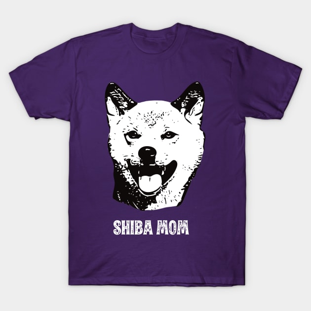 Shiba Mom Shiba Inu Design T-Shirt by DoggyStyles